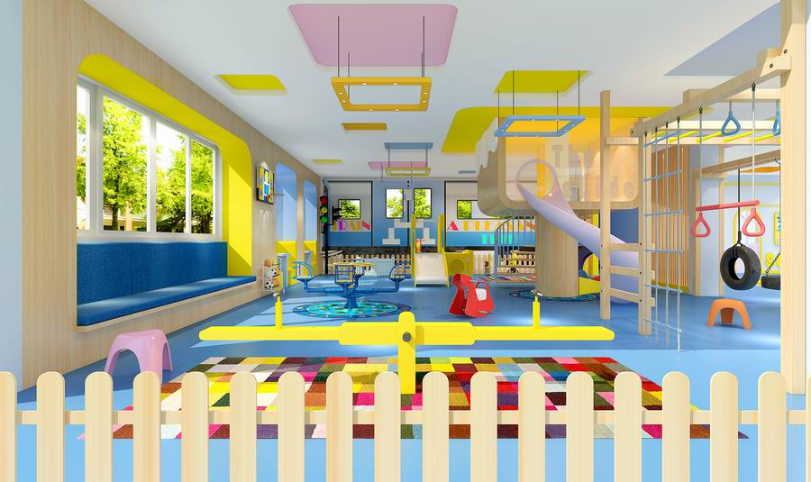 东莞城区中心幼儿园装修设计