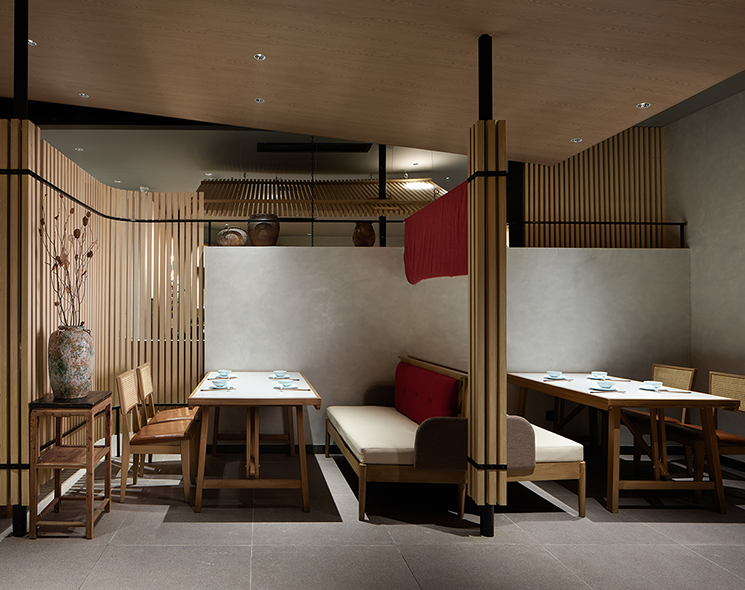 新中式餐厅装修设计案例